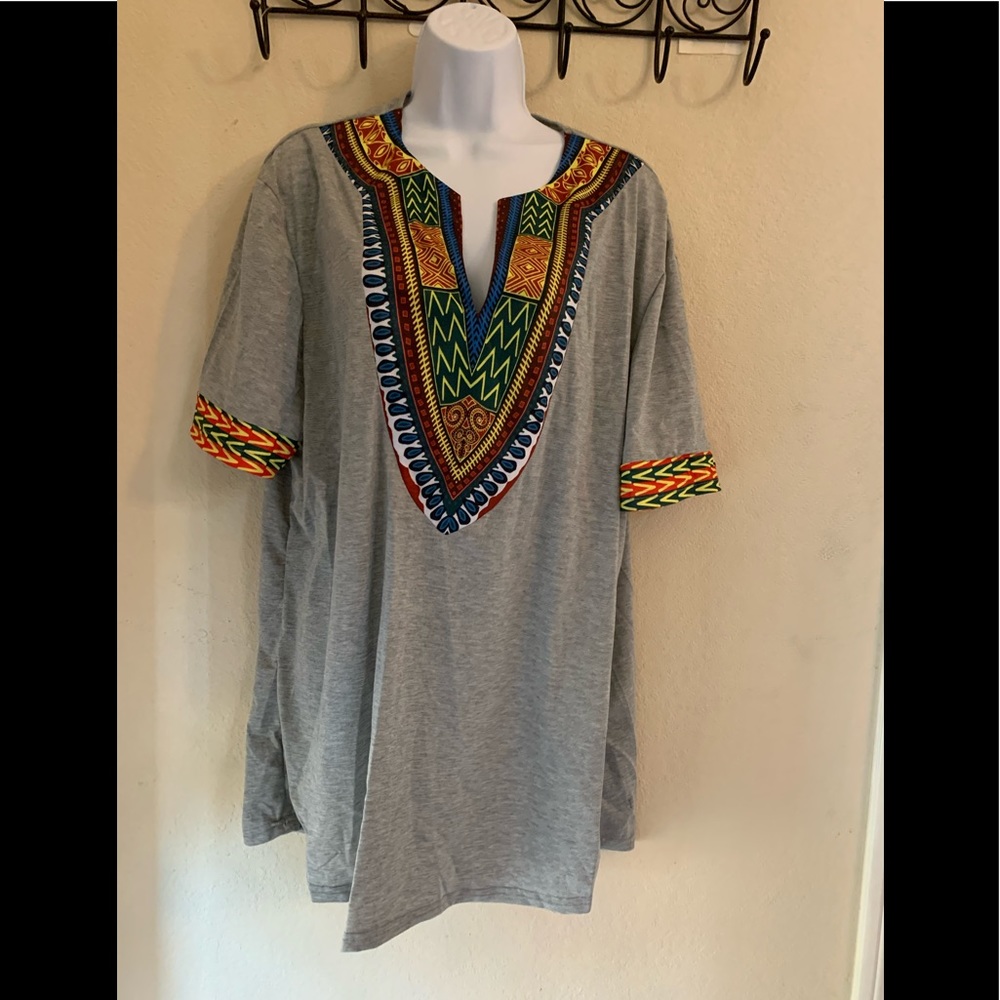 New women’s XXL Plus Size Grey Blouse